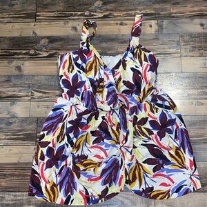 Sonnet Shores one piece floral swimsuit size 22W